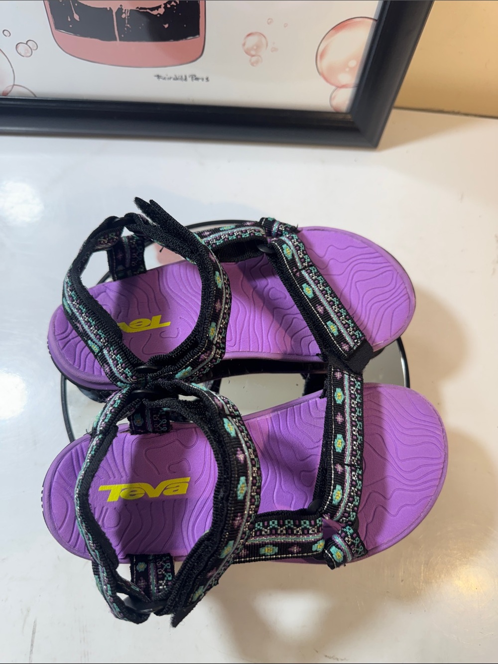 Teva Kids Hurricane 3 Sandals - Size 13 - Picture 7 of 9
